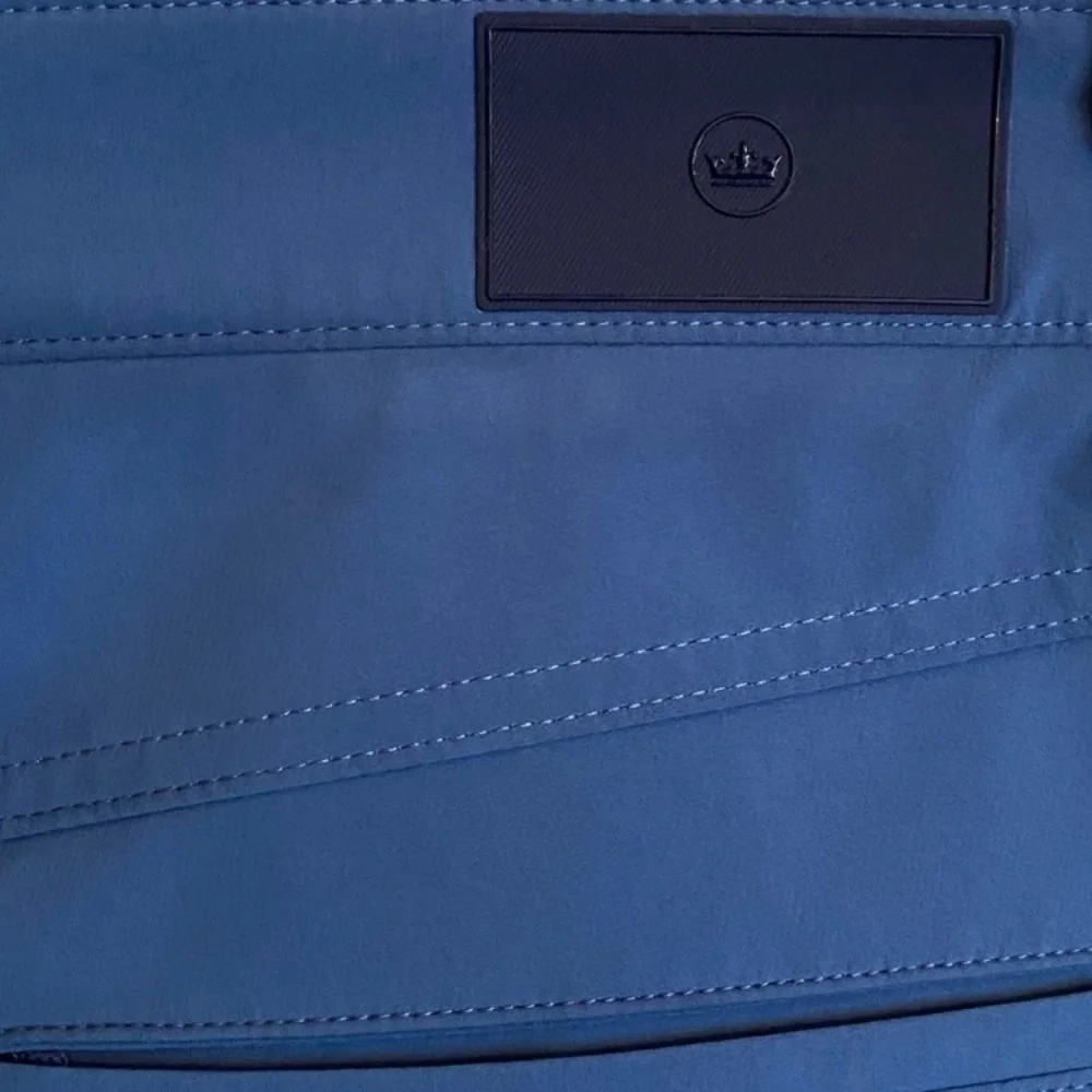 Peter Millar Crown Crafted Performance Golf Pant 5 Pocket Size Medium Blue